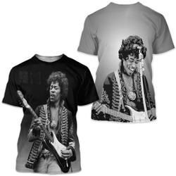 Jimi Hendrix Shirt 3D, Rock Band Shirt 3D Meaningful Gift For Family Gift For Boyfriend Valentine Gift