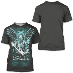Jimi Hendrix Wings T-Shirt Meaningful Gift For Family Gift For Boyfriend Valentine Gift