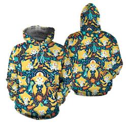 Jirachi Hoodies Shirt, 3D Hoodie