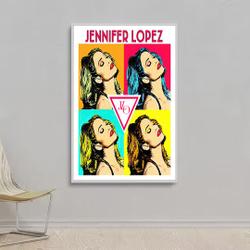 JL Jennifer Lopez Premium Matte Vertical Poster Meaningful Gift For Family Gift For Boyfriend Valentine Gift Birthday Gift Holiday Gift