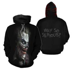 Joker Hoodies, Joker Why So Serious Unisex Hoodie