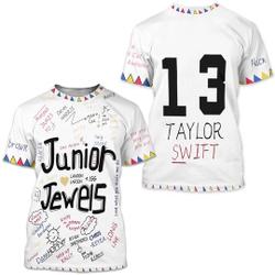 Junior Jewels Shirt, Custom Name and Number Taylor Shirt, You Belong With Me Outfit Meaningful Gift For Family Gift For Boyfriend Valentine Gift