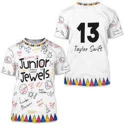 Junior Jewels Custom Taylor Shirt Meaningful Gift For Family Gift For Boyfriend Valentine Gift