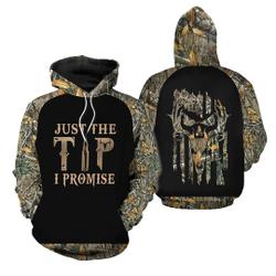 Just The Tip I Promise 3D Shirt Meaningful Gift For Family Gift For Boyfriend Valentine Gift