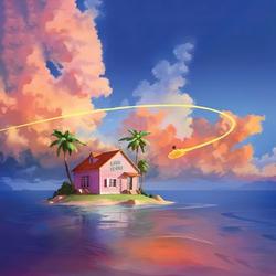 Kame House Goku Dragon Ball Canvas Meaningful Gift For Family Gift For Boyfriend Valentine Gift Birthday Gift Holiday Gift