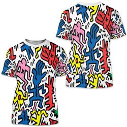 Keith Haring 3D Shirt Meaningful Gift For Family Gift For Boyfriend Valentine Gift