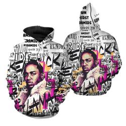 KENDRICK LAMAR Texture Vintage Hip Hop Hoodie