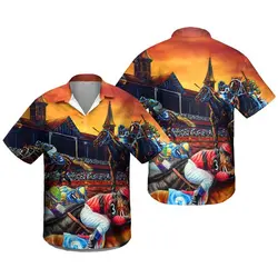 Kentucky Derby Horse Racing Hawaiian Shirt Gift For Your Girlfriend Boyfriend Gift For Love Gift For Friend Best Valentine Present Holiday Gift
