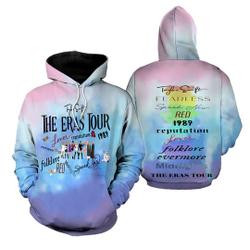 Kid Taylor Eras Retro Taylor The Eras Tour Hoodie