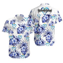 Kingdom Hearts Hawaii Shirt Gift For Your Girlfriend Boyfriend Gift For Love Gift For Friend Best Valentine Present Holiday Gift