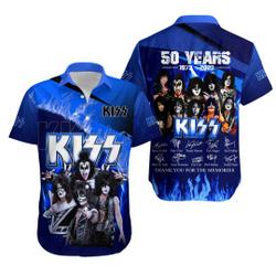 Kiss Band 50th Years Shirt, Kiss Band 50th Anniversary 1973-2023 Shirt Gift For Your Girlfriend Boyfriend Gift For Love Gift For Friend Best Valentine Present Holiday Gift