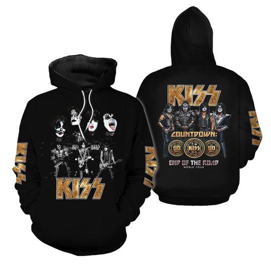 Kiss Rock Band Tour Hoodies, Rock And Roll Hoodies
