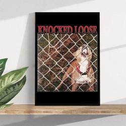 Knocked loose band album Premium Matte Vertical Poster Meaningful Gift For Family Gift For Boyfriend Valentine Gift Birthday Gift Holiday Gift
