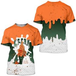 KREAM 3D Waffle Cone T-Shirt Match Dunk Low Miami Meaningful Gift For Family Gift For Boyfriend Valentine Gift