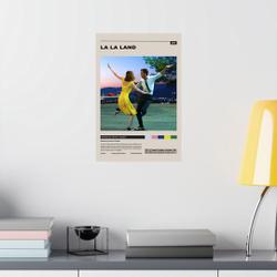 La La Land Poster Premium Matte Vertical Poster Meaningful Gift For Family Gift For Boyfriend Valentine Gift Birthday Gift Holiday Gift