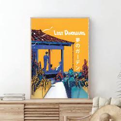 Last Dinosaurs Yumeno Garden Premium Matte Vertical Poster Meaningful Gift For Family Gift For Boyfriend Valentine Gift Birthday Gift Holiday Gift
