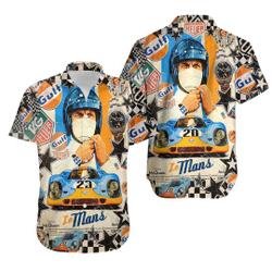 Le Mans Hawaiian Shirt Gift For Your Girlfriend Boyfriend Gift For Love Gift For Friend Best Valentine Present Holiday Gift