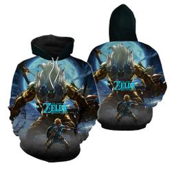 Legend of Zelda 3D Printing Game Hoodie