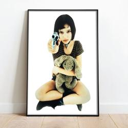 Leon The Professional Natalie Portman Film Premium Matte Vertical Poster Meaningful Gift For Family Gift For Boyfriend Valentine Gift Birthday Gift Holiday Gift