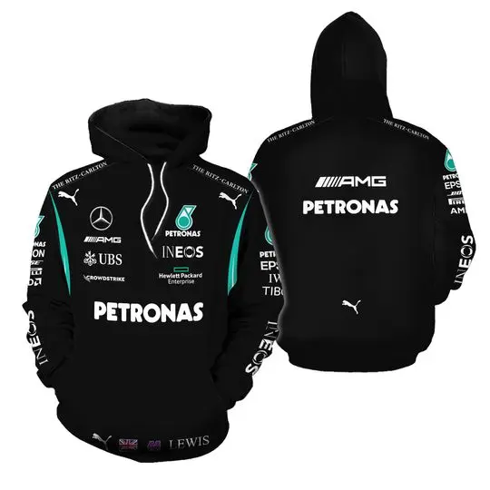 Lewis Hamilton Formula 1 2023 Shirt Hoodie Racing Uniform Clothes Hoodie