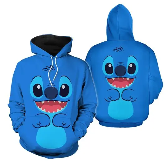Lilo And Stich Pullover Hoodie, Stitch Hoodies For Men Women, Lilo And Stich Fan