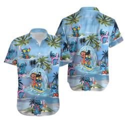 Lilo And Stitch Disney Hawaiian Shirt Gift For Your Girlfriend Boyfriend Gift For Love Gift For Friend Best Valentine Present Holiday Gift