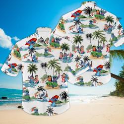 Lilo And Stitch Hawaiian Shirt Gift For Your Girlfriend Boyfriend Gift For Love Gift For Friend Best Valentine Present Holiday Gift