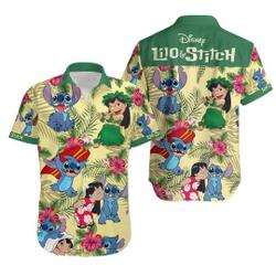 Lilo Stitch Hawaiian Shirt Gift For Your Girlfriend Boyfriend Gift For Love Gift For Friend Best Valentine Present Holiday Gift