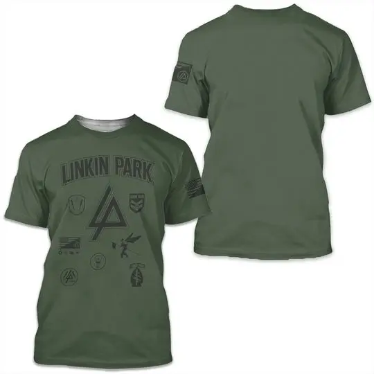 Linkin Park Unisex T-shirt: Patches Meaningful Gift For Family Gift For Boyfriend Valentine Gift