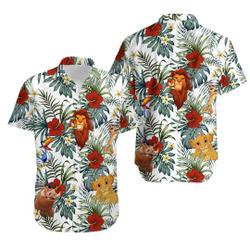 Lion King Disney Hawaiian Shirt, Disney Simba Summer Shirt, Animal Kingdom Shirt, Disney Lion King Shirt Gift For Your Girlfriend Boyfriend Gift For Love Gift For Friend Best Valentine Present Holiday Gift