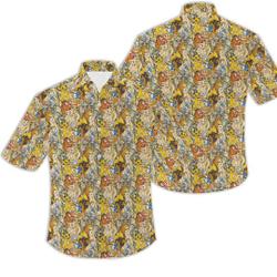 Lion King Sketched Disney Hawaiin Shirt Gift For Your Girlfriend Boyfriend Gift For Love Gift For Friend Best Valentine Present Holiday Gift