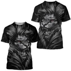 Lion Tattoo 3D Shirt Meaningful Gift For Family Gift For Boyfriend Valentine Gift