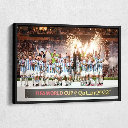 Lionel Messi Argentina National Team Poster, Lionel Messi Poster Meaningful Gift For Family Gift For Boyfriend Valentine Gift Birthday Gift Holiday Gift