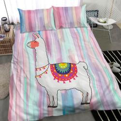 Llama Bedding Set Gift For Your Girlfriend Boyfriend Gift For Love Gift For Friend Best Valentine Present Holiday Gift