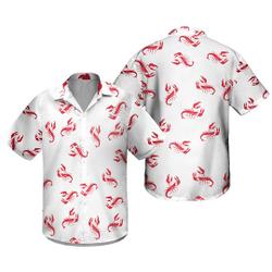 Lobster Hawaiian Shirt Gift For Your Girlfriend Boyfriend Gift For Love Gift For Friend Best Valentine Present Holiday Gift