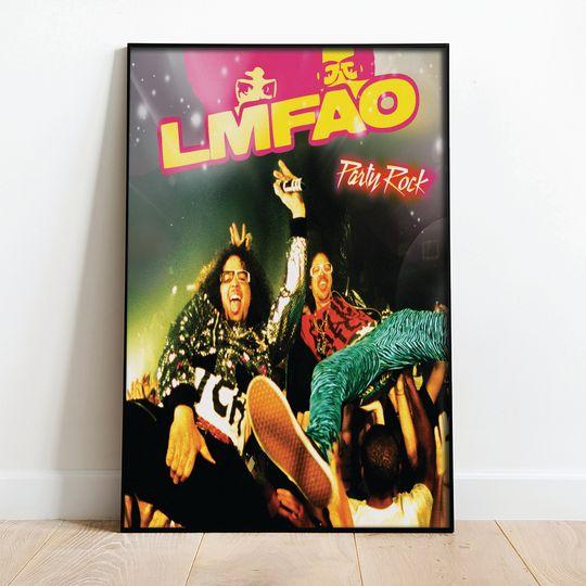 Logo Band LMFAO Music Product Premium Matte Vertical Poster Meaningful Gift For Family Gift For Boyfriend Valentine Gift Birthday Gift Holiday Gift