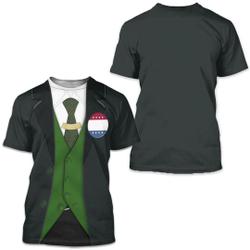 Loki TV Series Costume, Loki Green Suit 3D Tshirt Meaningful Gift For Family Gift For Boyfriend Valentine Gift