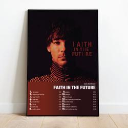 Louis Tomlinson - Faith in the Future | Album Cover Poster For Home Wall Art Meaningful Gift For Family Gift For Boyfriend Valentine Gift Birthday Gift Holiday Gift