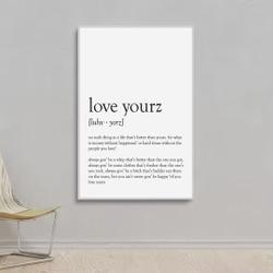 Love Yourz - J. Cole Poster Meaningful Gift For Family Gift For Boyfriend Valentine Gift Birthday Gift Holiday Gift