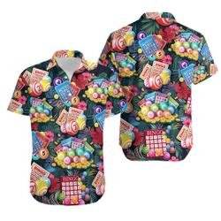 Lucky Bingo Hawaiian Shirt Gift For Your Girlfriend Boyfriend Gift For Love Gift For Friend Best Valentine Present Holiday Gift