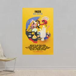 macmiller  Faces Tracklist Poster Meaningful Gift For Family Gift For Boyfriend Valentine Gift Birthday Gift Holiday Gift
