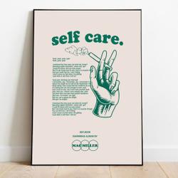 macmiller Poster Swimming Album Self Care Song Lyrics Meaningful Gift For Family Gift For Boyfriend Valentine Gift Birthday Gift Holiday Gift