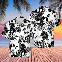 Made in Hawaii Super Soft Rayon Big Hibiscus Dress Aloha Shirt Gift For Your Girlfriend Boyfriend Gift For Love Gift For Friend Best Valentine Present Holiday Gift