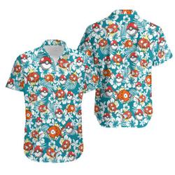 Magikarp PKM Button Up Shirt Gift For Your Girlfriend Boyfriend Gift For Love Gift For Friend Best Valentine Present Holiday Gift
