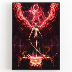 Malenia, Blade of Miquella poster by Ghonz Premium Matte Vertical Poster Meaningful Gift For Family Gift For Boyfriend Valentine Gift Birthday Gift Holiday Gift