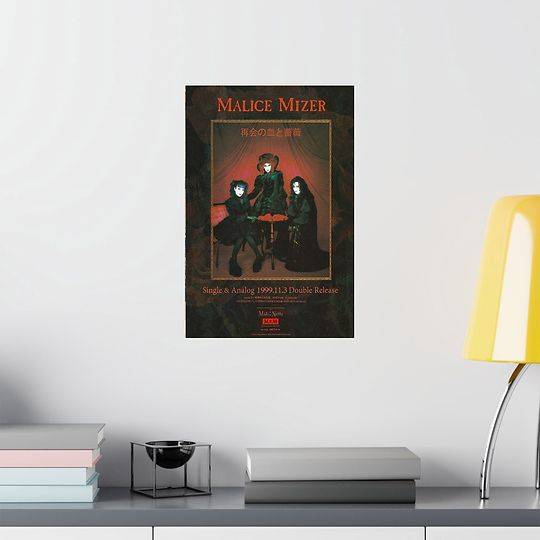 malice mizer mana sama kozi yuki3 Premium Matte Vertical Poster Meaningful Gift For Family Gift For Boyfriend Valentine Gift Birthday Gift Holiday Gift