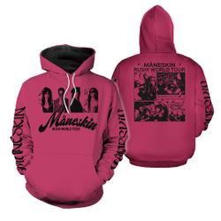 Maneskin Rush Concert Rock Band Music 3D Hoodie