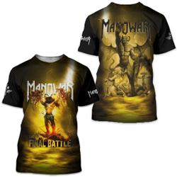 Manowar 3D Tshirt Meaningful Gift For Family Gift For Boyfriend Valentine Gift