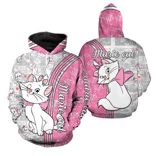 Christmas Marie Aristocats Hoodie
