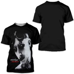 Marilyn Manson shirt vintage style Meaningful Gift For Family Gift For Boyfriend Valentine Gift
